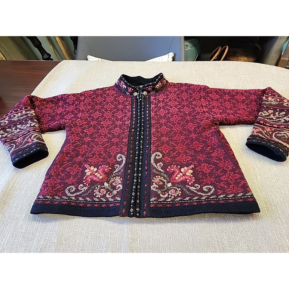 NEW Icelandic Designs (S) Zip-Front Jacket  BEAUTIFUL!